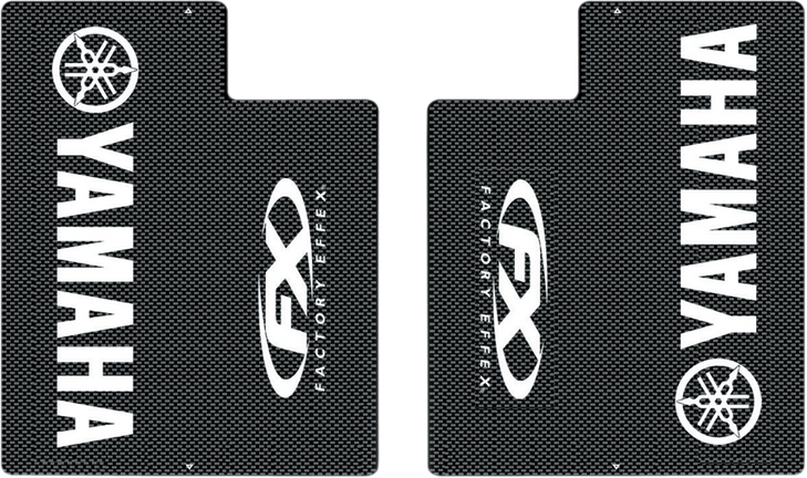 Factory Effex Carbon Fiber Fork Shield - Yamaha 06-38228