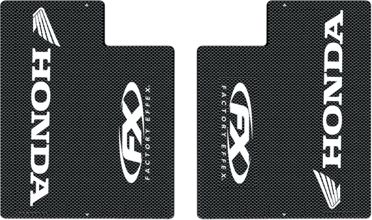 Factory Effex Carbon Fiber Fork Shield - Honda 06-38320