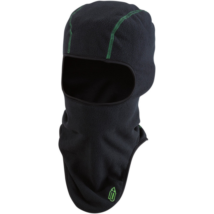 Arctiva Balaclava Fleece - Black/Green - Large/Xl