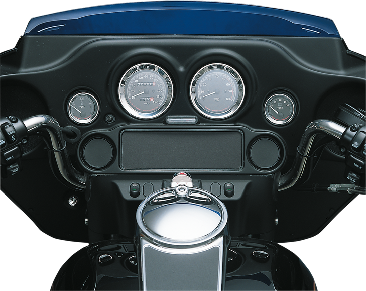 Drag Specialties Instrument Gauge Bezel - Chrome - 2" Diameter