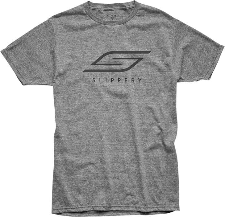Slippery Slippery T-Shirt - Heather Gray - Small