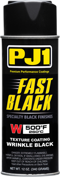 Pj1/Vht High-Temperature Paint - Wrinkle Black - 12 Oz. Net Wt. - Aerosol 16-Wkl