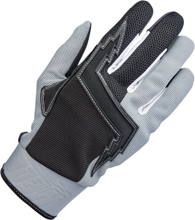 Biltwell Baja Gloves - Gray - Large 1508-1101-304
