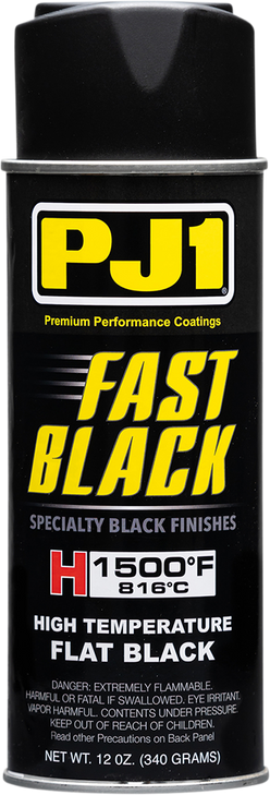 Pj1/Vht High-Temperature Exhaust Paint - Matte Black - 12 Oz. Net Wt. - Aerosol 16-Hit