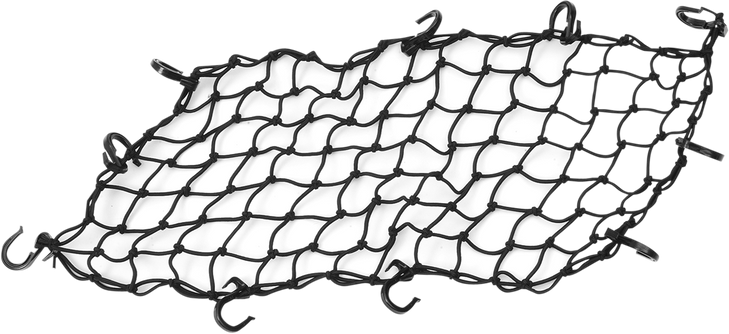 Powertye Mfg. Adjustable Cargo Net - Black 50302