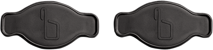 Mobius X8 Patellar Pad Fit Kit - Black - 2Xs 2030200