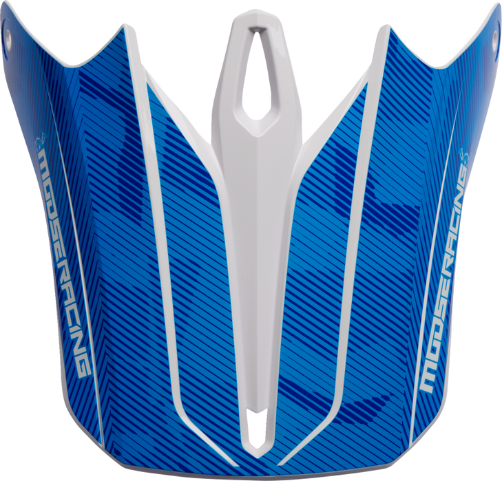 Moose Racing F.I. Mips Visor Kit - Agroid Camo - Blue/White 0132-1578