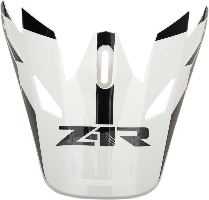 Z1R Rise Visor Kit - White/Black