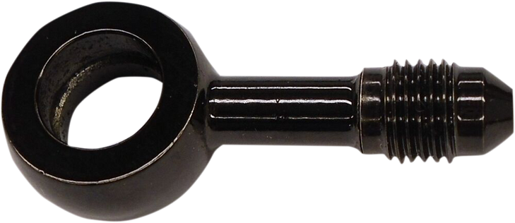 Magnum Shielding Banjo Fitting - 7/16" - An3 180 - Black 1704-40