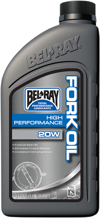 Bel-Ray High-Performance Fork Oil - 20Wt - 1L 99340-B1Lw