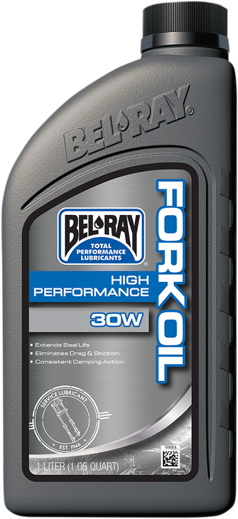 Bel-Ray High-Performance Fork Oil - 30W - 1L 99350-B1Lw