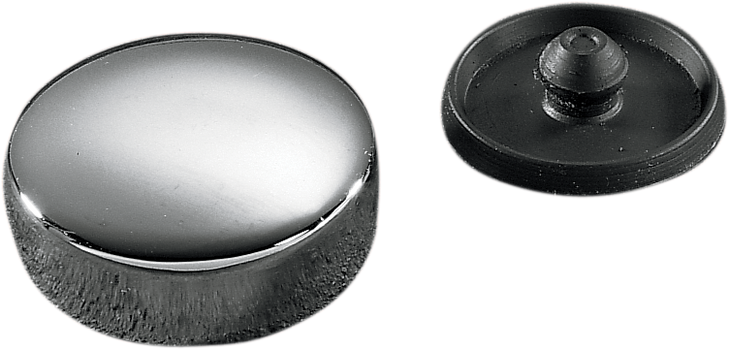 Colony Chrome Stem Bolt Cover And Rubber Plug - '57-'78 Xl 8810-2