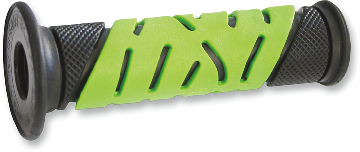 Pro Grip Grips - Gel - 719 - Open Ends - Black/Green 719Bkgnoe
