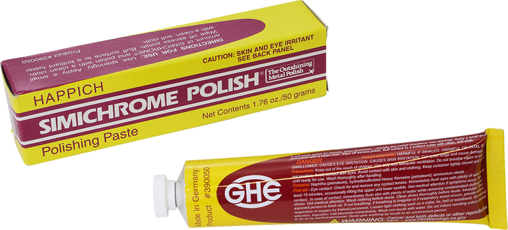 Simichrome Metal Polish - 1.76 Oz. Net Wt. - Tube 390050