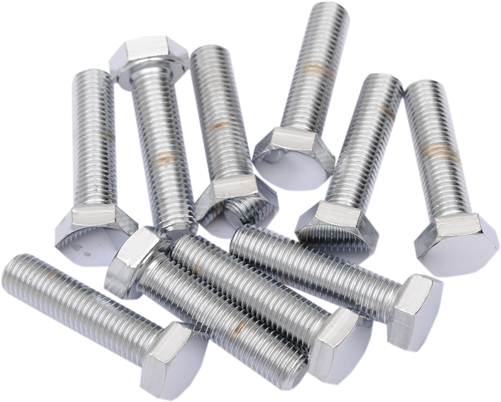 Drag Specialties Bolts - Hex Head/Replacement - Fine Thread - 5/16"-24 X 1-1/2" - 10 Pack