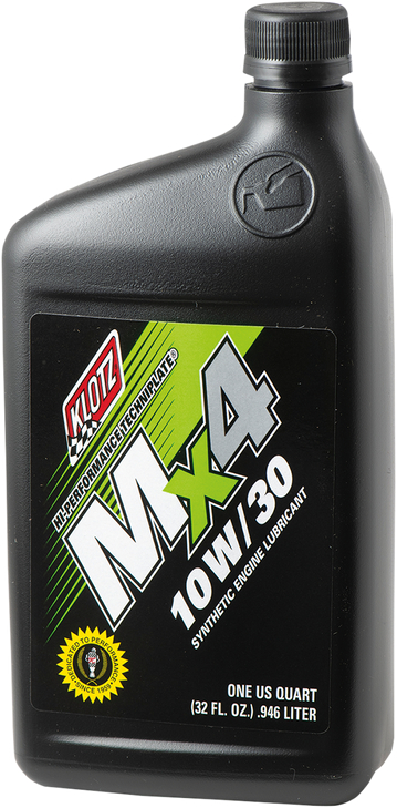 Klotz Oil Mx4 Synthetic Engine Oil - 10W-30 - 1 U.S. Quart Kl-870