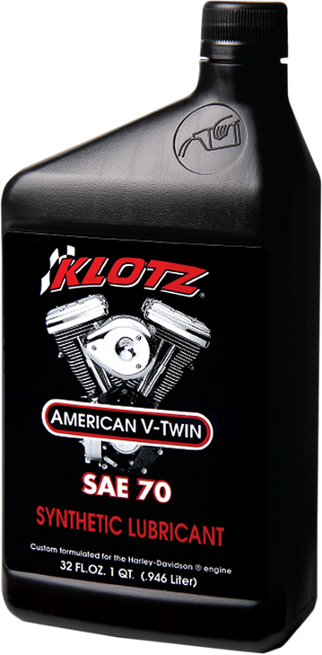 Klotz Oil V Twin Synthetic Oil - 70W - 1 U.S. Quart Kh-70