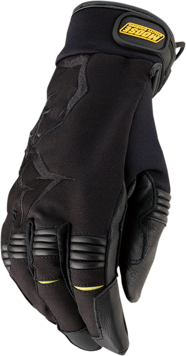 Moose Racing Mud Riding Gloves - Black - Small 3330-6564