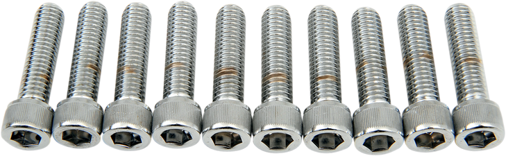 Drag Specialties Bolts - Socket-Head - Knurled - 3/8-16 X 1-1/2"
