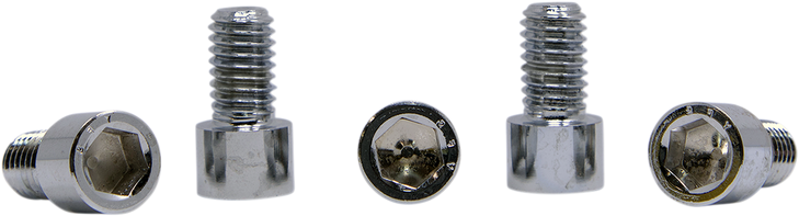 Drag Specialties Bolts - Socket-Head/Replacement - Smooth/Coarse Thread - 7/16"-14 X 3/4" - 5 Pack