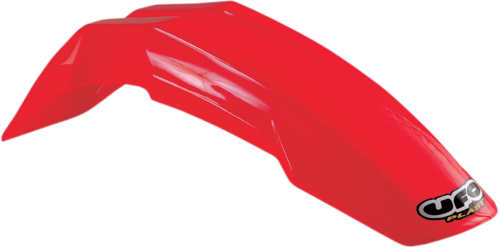 Ufo Universal Supermoto Front Fender - Red Pa01029-070