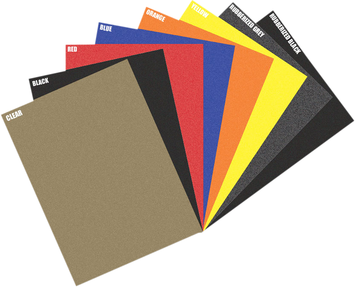 D'Cor Visuals Universal Grip Tape - Gray Rubber - 12" X 18" 40-80-102