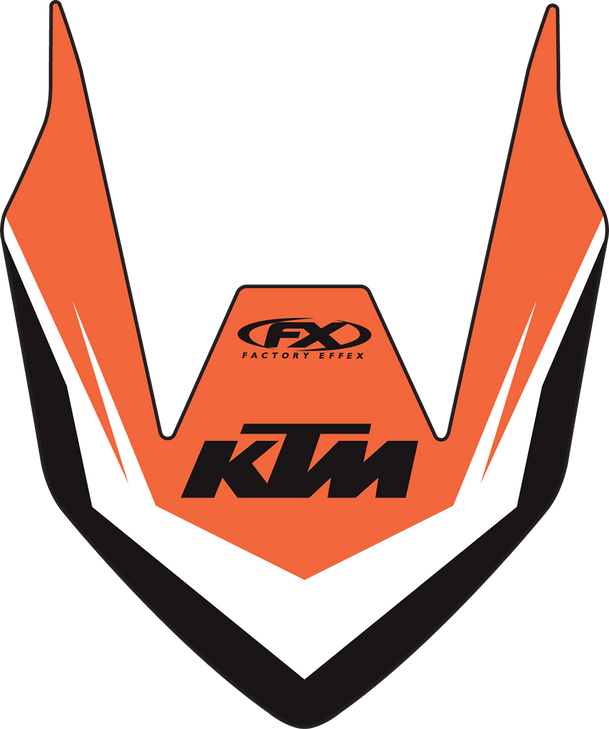 Factory Effex Front Fender Graphic - Ktm 17-30502