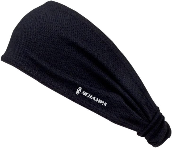 Schampa & Dirt Skins Mini Doo-Z Coolskin Headwrap - Black Dz015B-0