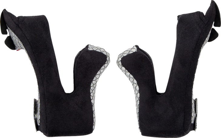 Z1R Youth F.I. Cheek Pads - Black - 15 Mm - Medium