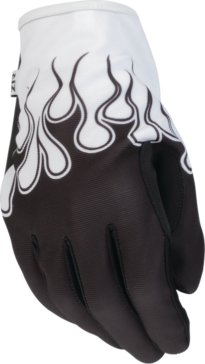 Z1R Glove Flame Black/White 3Xl