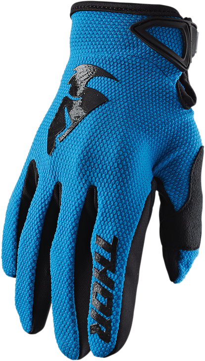 Thor Sector Gloves - Blue/Black - 2Xl
