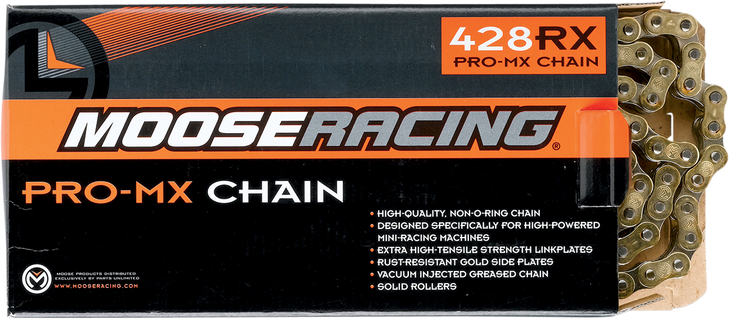 Moose Racing 428 Rxp Pro-Mx Chain - Gold - 90 Links