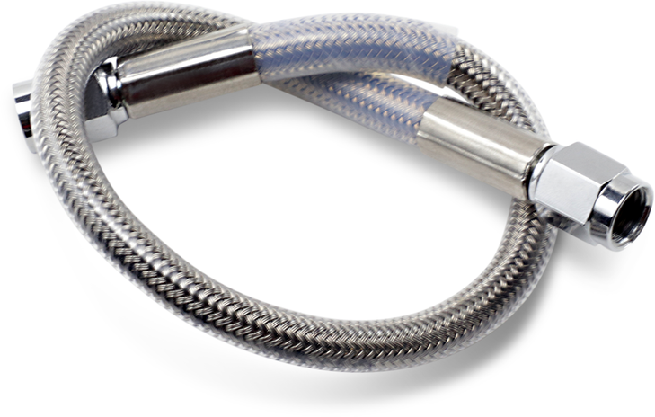 Drag Specialties Universal Brake Line - Clear - 12"