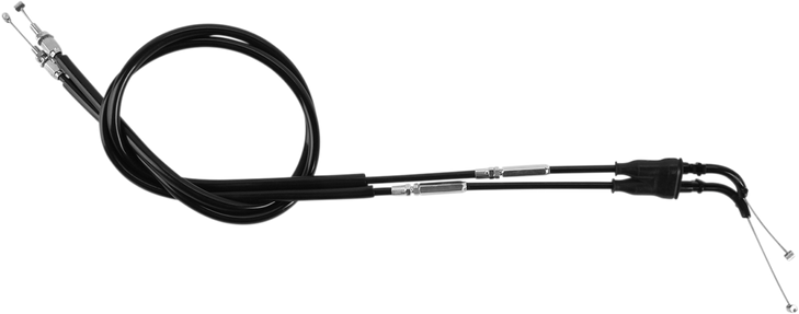 Motion Pro Black Vinyl Throttle Cable - Push/Pull - Kawasaki 03-0365
