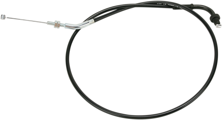 Motion Pro Black Vinyl Throttle Cable - Pull - Universal 01-0233
