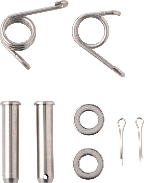 Footpeg Pin And Spring - Yamaha P17-4604