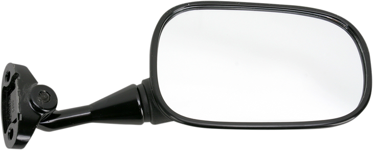Mirror - Side View - Oval - Black - Right 20-87031