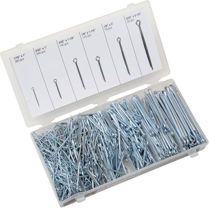 Performance Tool Cotter Pin Assortment - 1000-Piece W5204