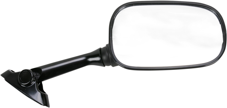 Mirror - Side View - Oval - Black - Right 20-69721