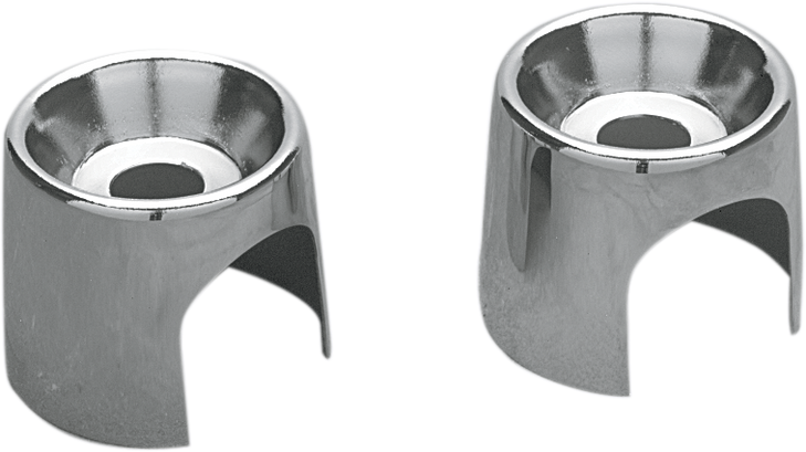 Drag Specialties Upper Shock Bolt/Stud Cover - Chrome - '82-'90 Xl/Fxr