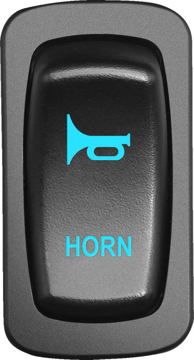 Moose Utility Switch - Horn - Blue Hrn-Car-B