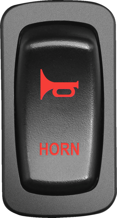 Moose Utility Switch - Horn - Red Hrn-Car-R