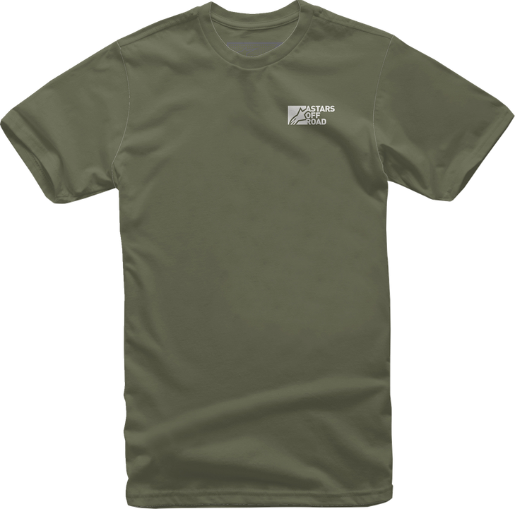 Painted T-Shirt - Military Green - Medium 1232-72224-690M