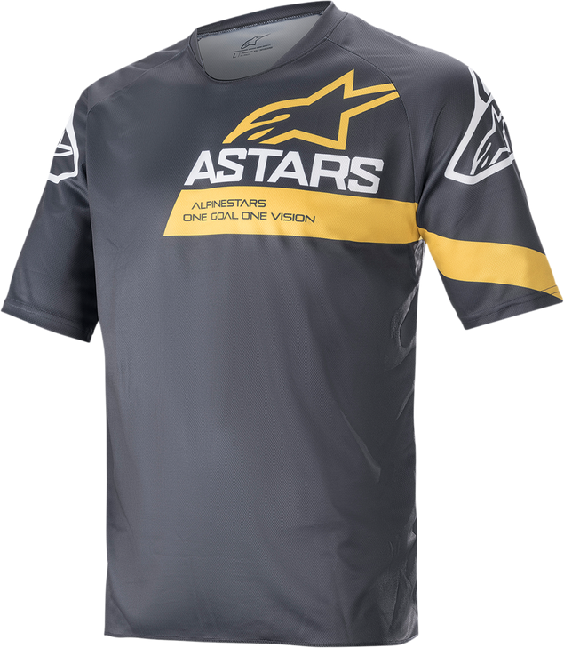 Racer V3 Jersey - Gray/Yellow - Large 1762922-1619-Lg