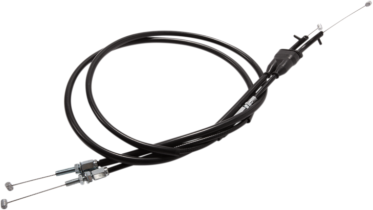 Motion Pro Black Vinyl Throttle Cable - Push/Pull - Honda 02-0608