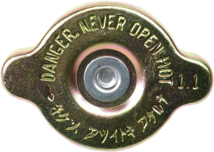 K&S Technologies Standard-Pressure Radiator Cap - Gold - 16 Psi 58-1001