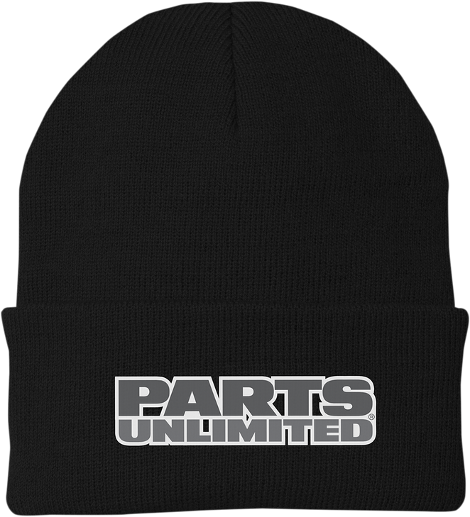 Throttle Threads Parts Unlimited Beanie - Fleece - Black Psu30H90Bkor