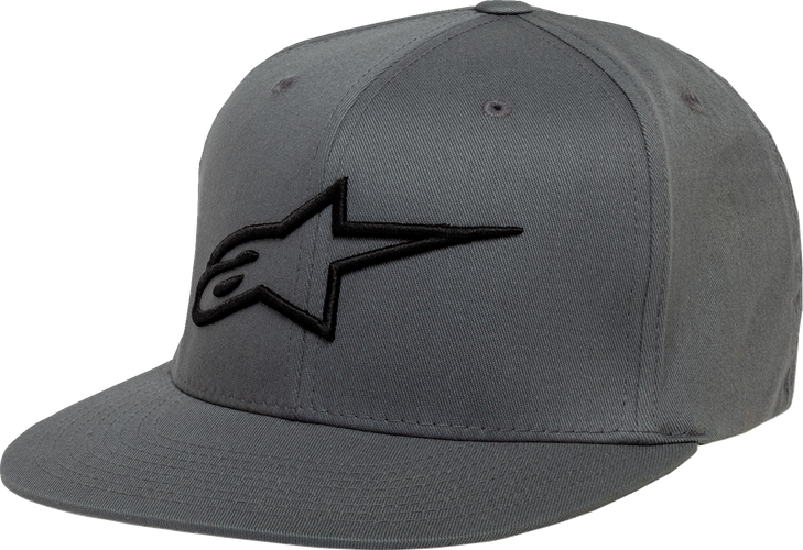 Ageless Flat Bill Hat - Charcoal/Black - Large/Xl 1035810151810Lx