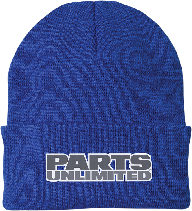 Throttle Threads Parts Unlimited Beanie - Fleece - Blue Psu30H90Rbor