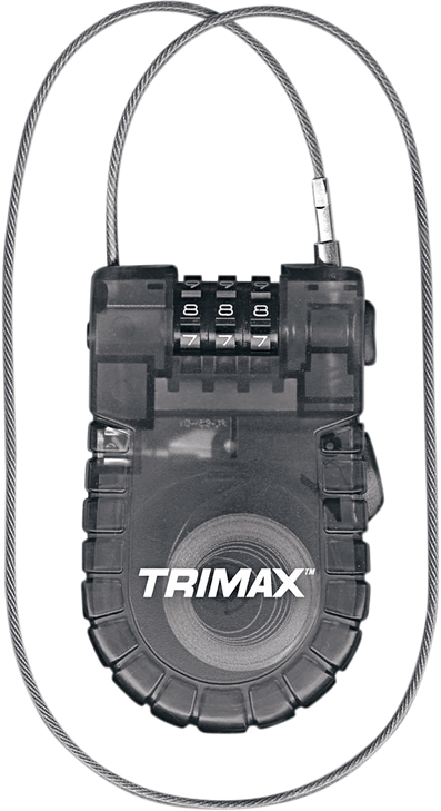 Trimax Retractable Cable Lock T33Rc